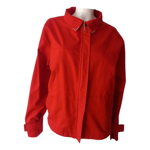 Pre-owned Just Cavalli Jacket In Red
