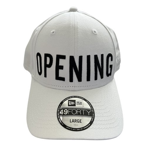 Pre-owned Opening Ceremony Cap In White