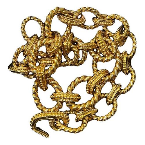 Pre-owned Sonia Rykiel Necklace In Gold