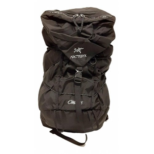 Pre-owned Arc'teryx Cloth Backpack In Black