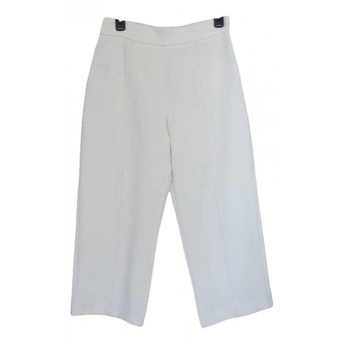 Pre-owned Ann Taylor Chino Pants In White