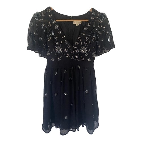 Pre-owned Frock And Frill Mini Dress In Black