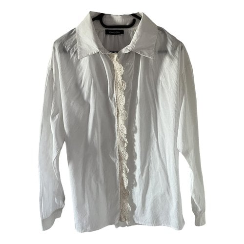 Pre-owned Romeo Gigli Shirt In White