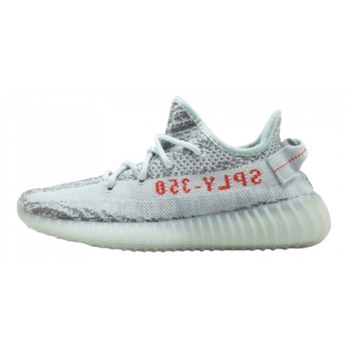 Pre-owned Yeezy X Adidas Boost 350 V2 Cloth Trainers In Blue