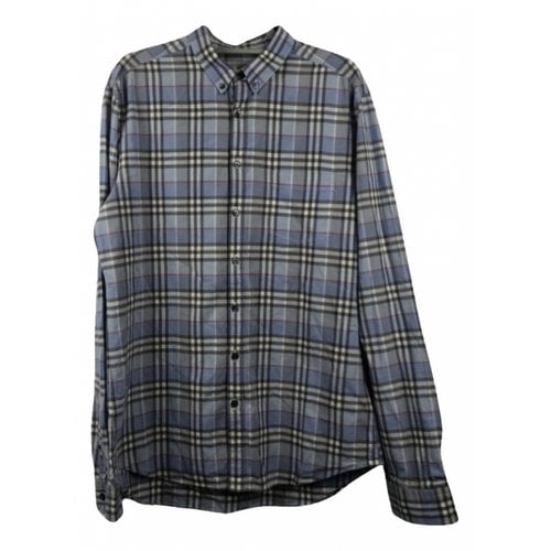 Pre-owned Burberry Shirt In Blue