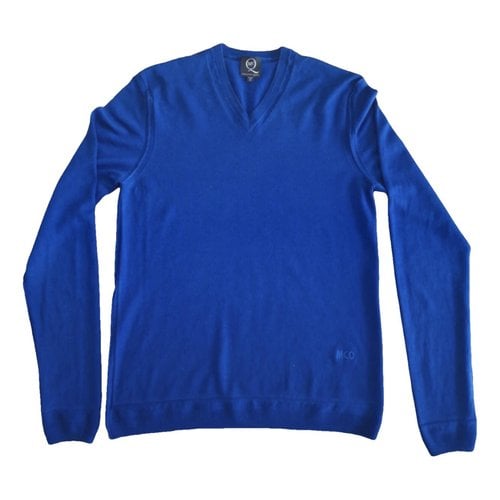 Pre-owned Alexander Mcqueen Wool Sweatshirt In Blue