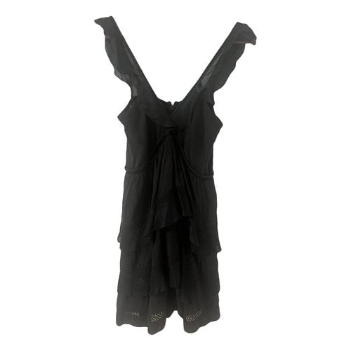 Pre-owned Isabel Marant Étoile Mini Dress In Black