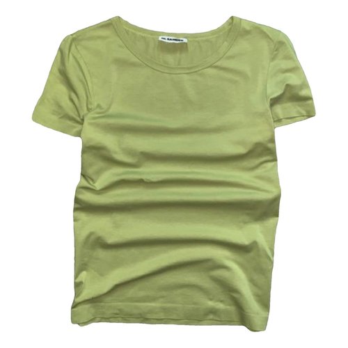 Pre-owned Jil Sander T-shirt In Green