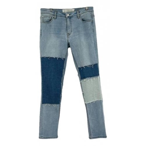 Pre-owned Victoria Victoria Beckham Jeans In Blue