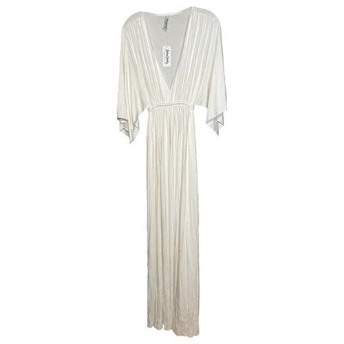 Pre-owned Rachel Pally Maxi Dress In White