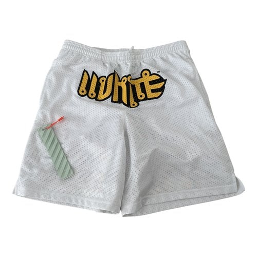 Pre-owned Off-white Short In White
