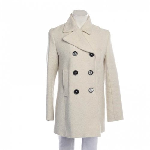 Pre-owned Isabel Marant Étoile Wool Jacket In White