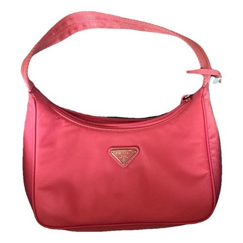 Pre-owned Prada Re-edition 2000 Handbag In Pink