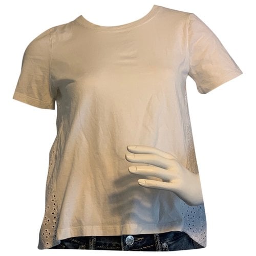 Pre-owned Veronica Beard T-shirt In White