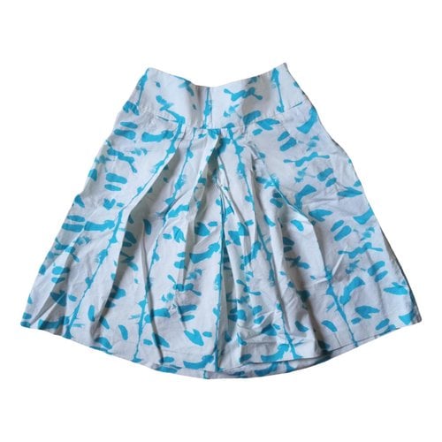 Pre-owned Incotex Mini Skirt In Multicolour