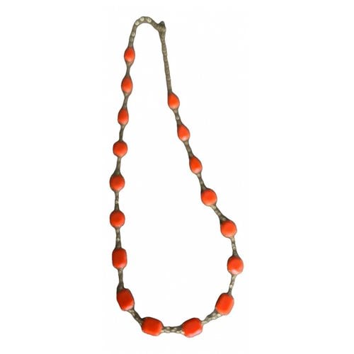 Pre-owned Kate Spade Necklace In Orange
