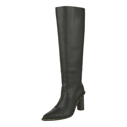 Pre-owned Tamara Mellon Leather Boots In Green