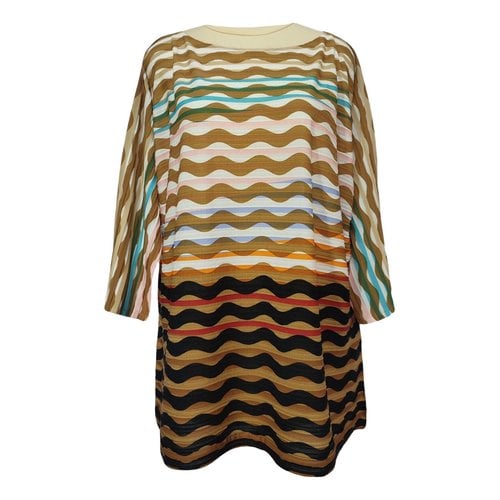 Pre-owned Issey Miyake Blouse In Multicolour