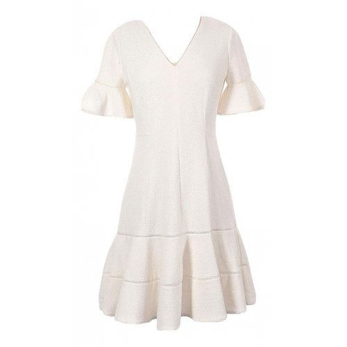 Pre-owned Rebecca Taylor Mini Dress In White