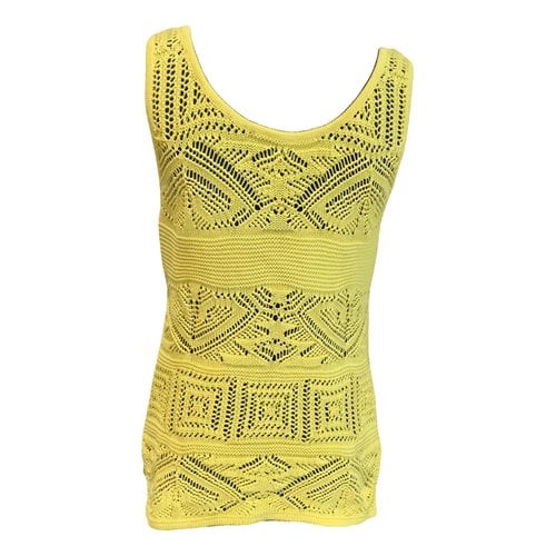 Pre-owned Emilio Pucci Vest In Yellow