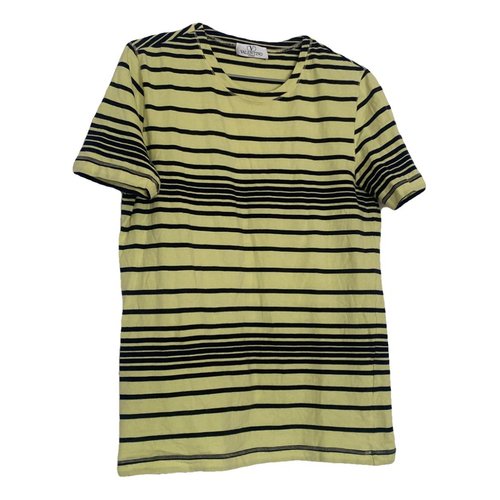 Pre-owned Valentino T-shirt In Yellow