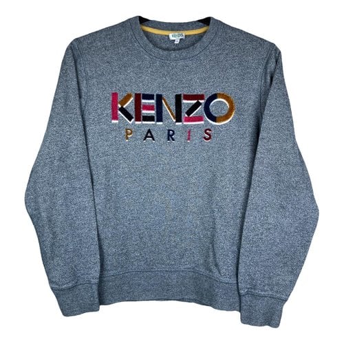 Pre-owned Kenzo Sweatshirt In Grey