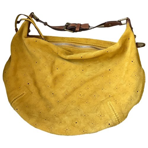 Pre-owned Louis Vuitton Handbag In Yellow