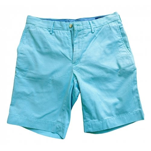 Pre-owned Polo Ralph Lauren Bermuda In Turquoise