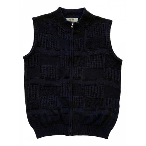 Pre-owned Kenzo Vest In Black
