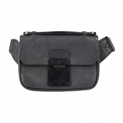 Pre-owned Louis Vuitton Leather Satchel In Black