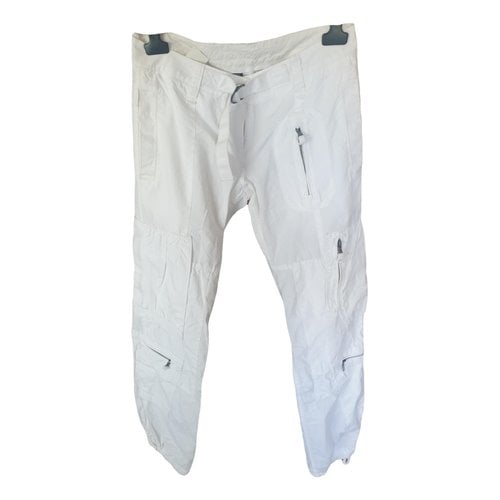 Pre-owned Napapijri Large Pants In White
