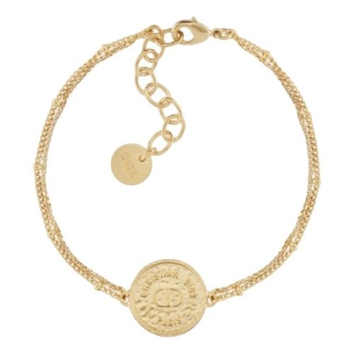 Pre-owned Dior 30 Montaigne Bracelet In Gold