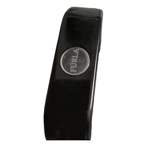Pre-owned Furla Bracelet In Black
