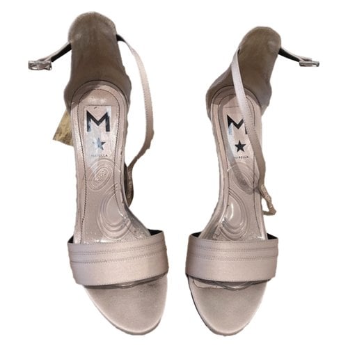 Pre-owned Marella Leather Heels In Pink