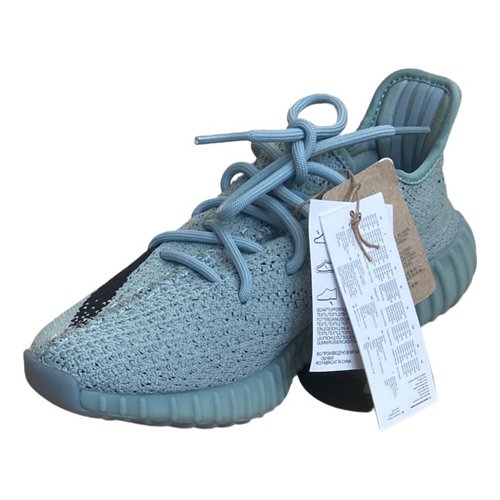 Pre-owned Yeezy Cloth Trainers In Blue