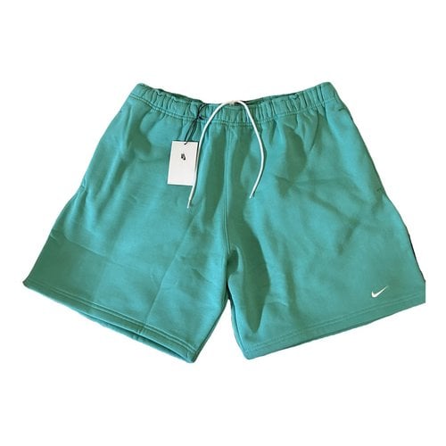 Pre-owned Nike Short In Turquoise
