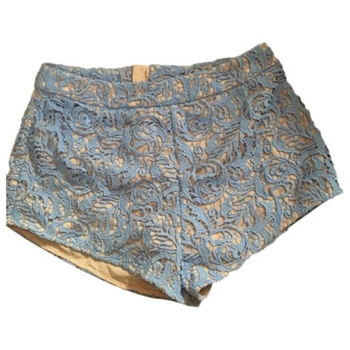 Pre-owned The Jetset Diaries Mini Short In Blue