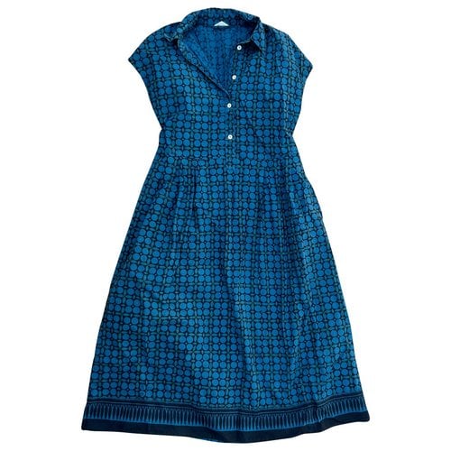 Pre-owned Toast Mid-length Dress In Blue