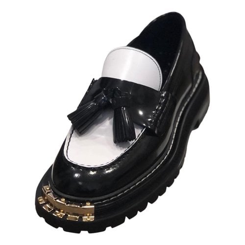 Pre-owned Sandro Leather Mules & Clogs In Black