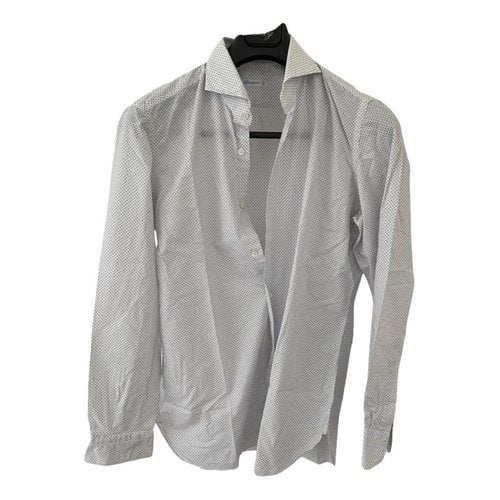 Pre-owned Giampaolo Viozzi Shirt In White