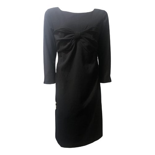 Pre-owned Pierre Cardin Mid-length Dress In Black