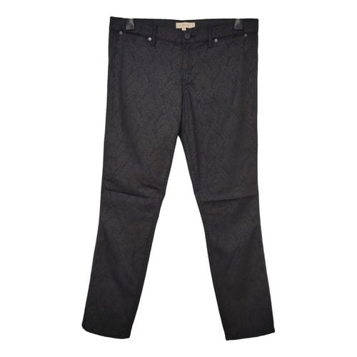 Pre-owned Tory Burch Trousers In Brown