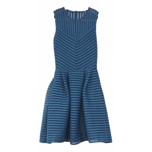 Pre-owned Maje Mid-length Dress In Blue