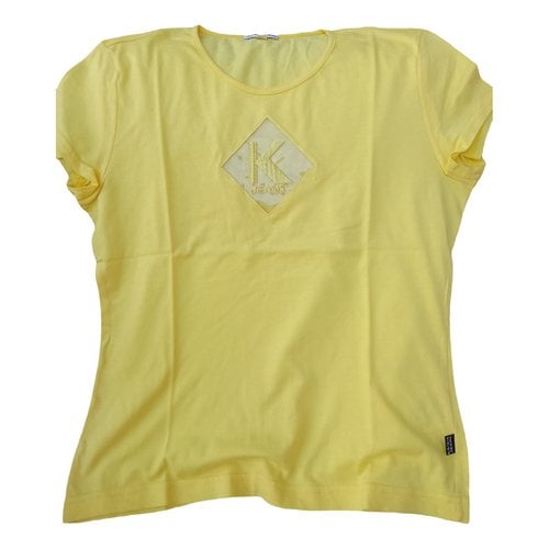 Pre-owned Krizia T-shirt In Yellow