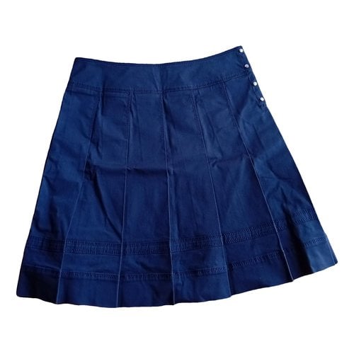 Pre-owned Moncler Mid-length Skirt In Blue