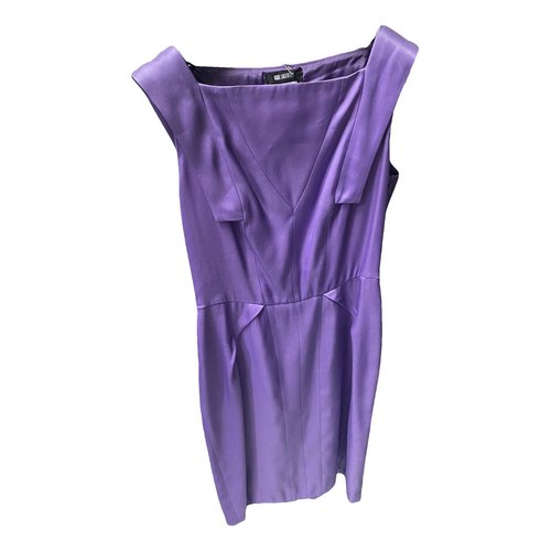 Pre-owned Karl Lagerfeld Mid-length Dress In Purple
