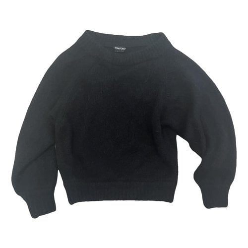 Pre-owned Tom Ford Cashmere Jumper In Black