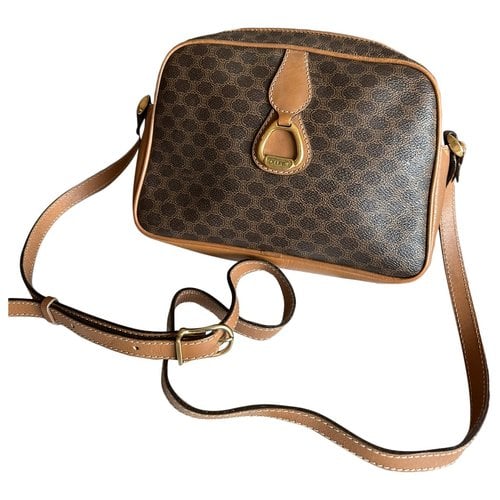 Pre-owned Celine Ava Crossbody Bag In Brown