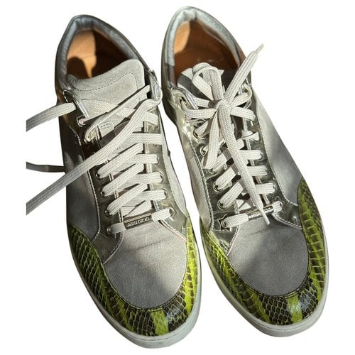 Pre-owned Jimmy Choo Leather Trainers In Other