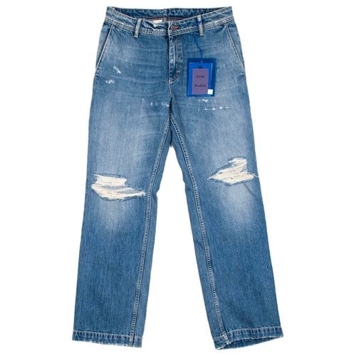 Pre-owned Acne Studios Jeans In Blue